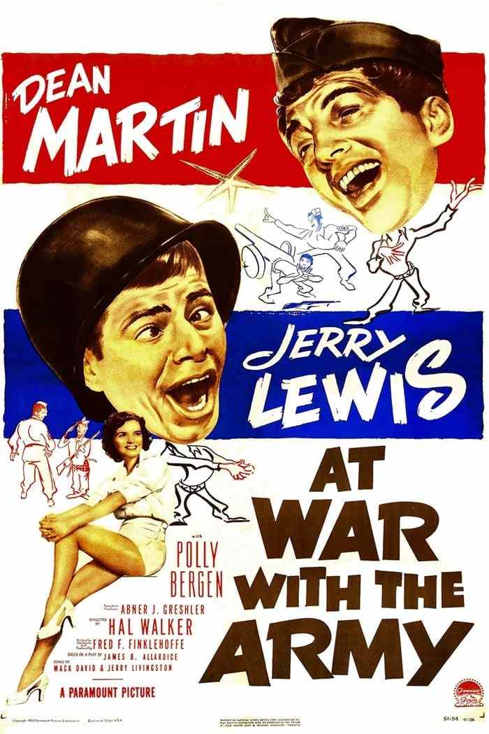 Jerry Lewis & Dean Martin: At War with the Army (Color)